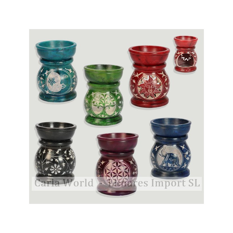 Burner Stone carved soap. Assorted models 6.5x8cm Burner Stone carved soap. Assorted models 6.5x8cm