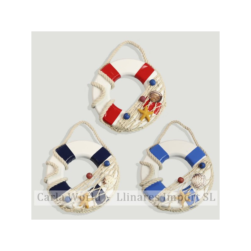 Wooden lifeguard. Assorted colours. 12cm Wooden lifeguard. Assorted colours. 12cm