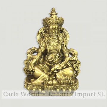 God, gold resin. 12cm