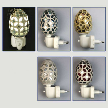 LED lamp mosaic plug. Egg model 6.5x10x15