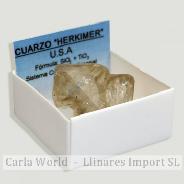 Boîte 4x4 - Quartz Herkimer - ÉTATS-UNIS