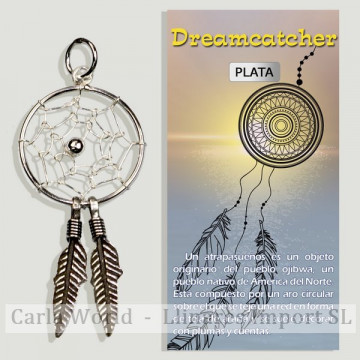 DREAMCATCHER. Silver pendant
