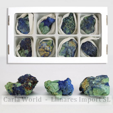 Azurite / Malachite Bou Beker. Le maroc