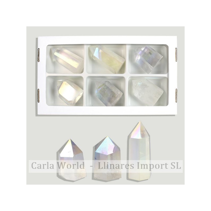 Quartz Aura tips. 100-125gr. Quartz Aura tips. 100-125gr.