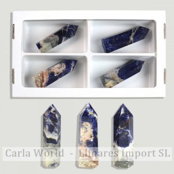 Sodalite tips. 70-100gr.