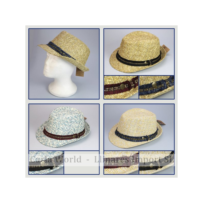 GANCHO 10. Sombrero de Verano. Modelo: 10. Colores surtidos GANCHO 10. Sombrero de Verano. Modelo: 10. Colores surtidos