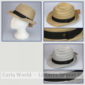 GANCHO 19. Sombrero de Verano. Modelo: 19. Colores surtidos