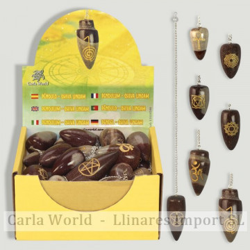 PÉNDULO. Reiki Shiva Lingam.