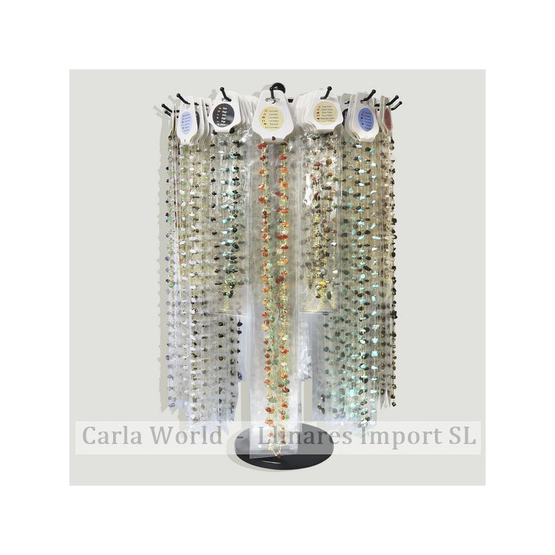 Mini CHIP NECKLACE. Exposant avec 128pcs Mini CHIP NECKLACE. Exposant avec 128pcs