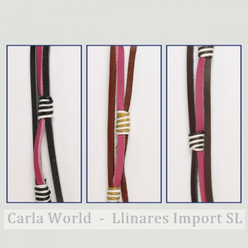 GANCHO 100. Pulsera cuero. Modelos surtidos