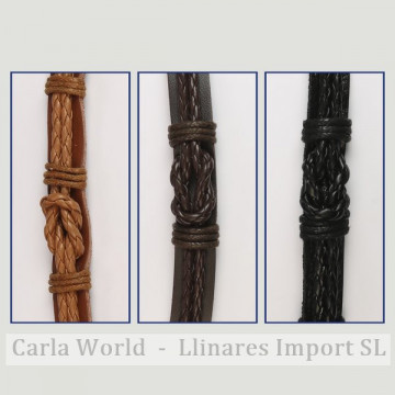 GANCHO 66. Pulsera cuero. Modelos surtidos