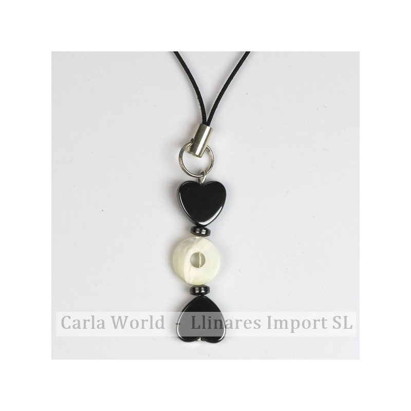Crochet 05 - Accessoire mobile hématite Crochet 05 - Accessoire mobile hématite