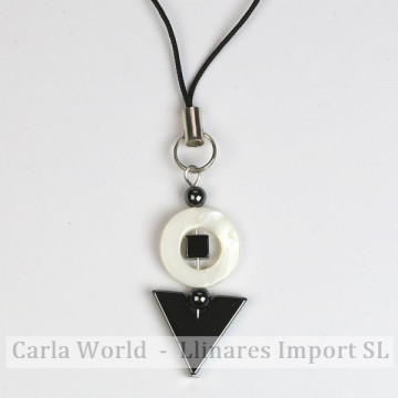 Hook 13 - Hematite mobile accessory