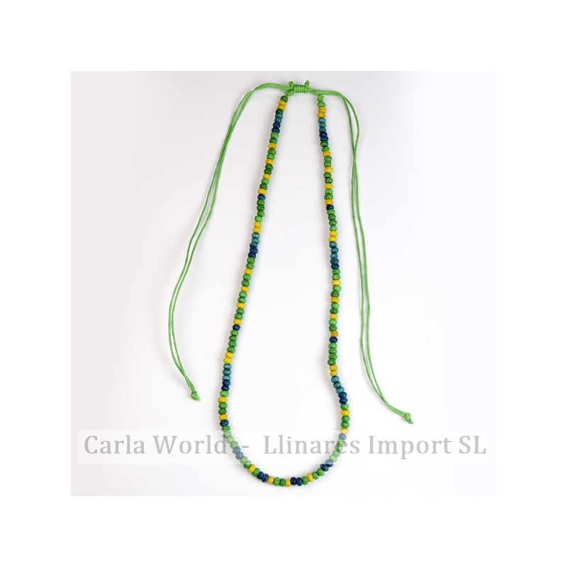 GANCHO 21. Collares de madera. Colores surtidos. GANCHO 21. Collares de madera. Colores surtidos.