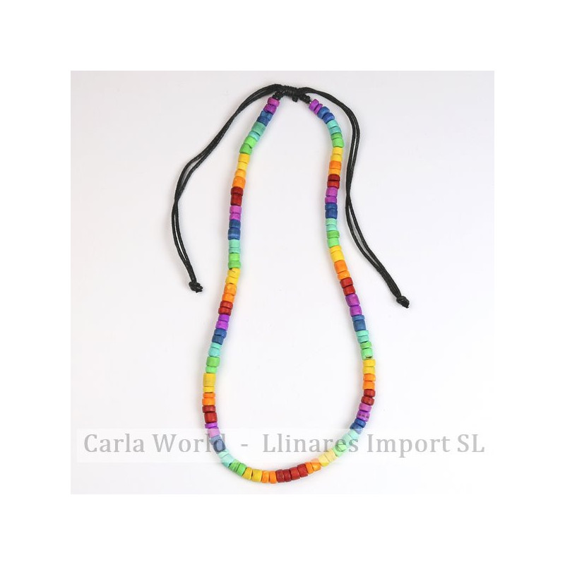 HOOK 26. Wooden necklaces. Assorted colors. HOOK 26. Wooden necklaces. Assorted colors.