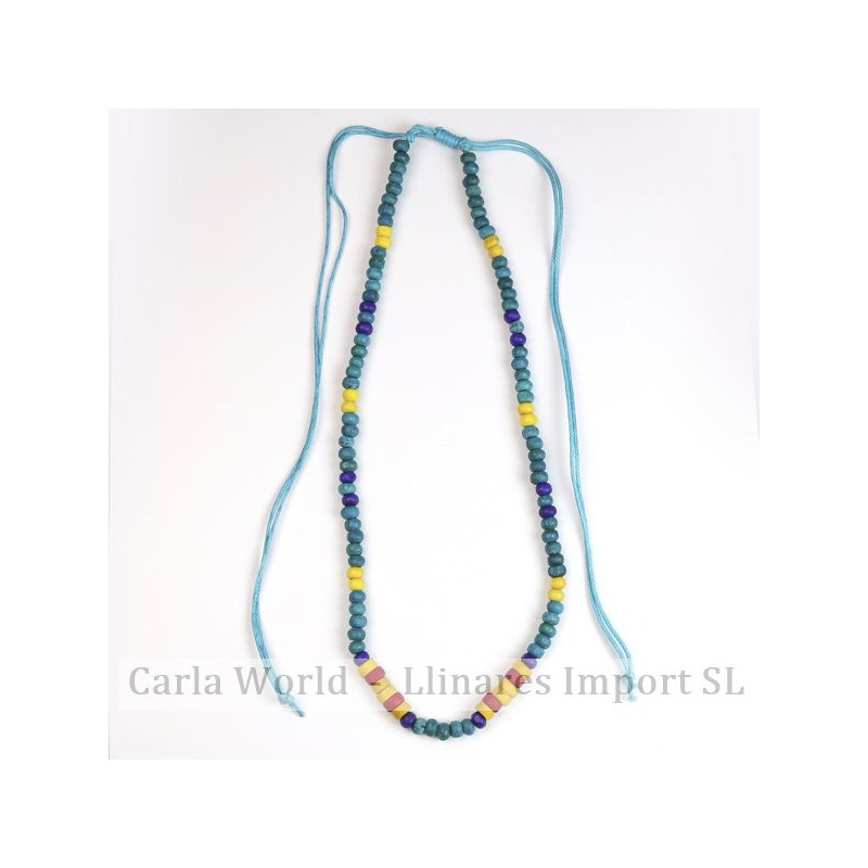GANCHO 27. Collares de madera. Colores surtidos. GANCHO 27. Collares de madera. Colores surtidos.