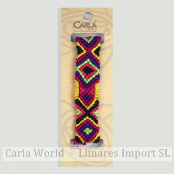 HOOK 50. Colorful thread bracelet. Assorted models.