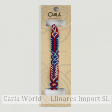 HOOK 60. Colorful thread bracelet. Assorted models.
