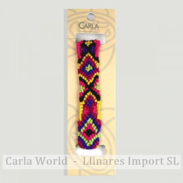 HOOK 64. Colorful thread bracelet. Assorted models.