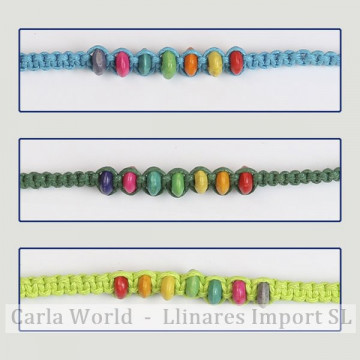 CROCHET 82. Bracelet cordon. Modèles assortis