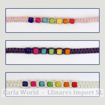 HOOK 93. Cord bracelet. Assorted models