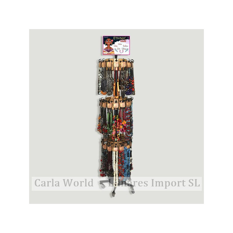 ETHNIC WORLD. Expositor con 144 piezas ETHNIC WORLD. Expositor con 144 piezas