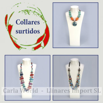 Collares étnicos surtidos. Modelos surtidos. 