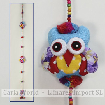 GANCHO 29. Móviles animales patchworks surtidos. 