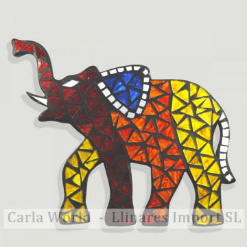 ELEFANTE. Artesanía mosaico...