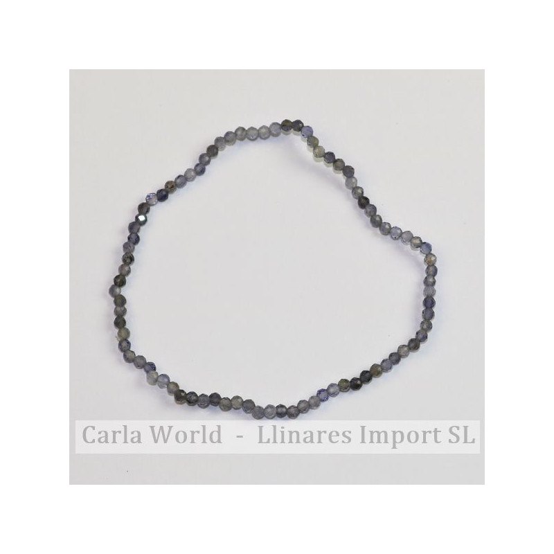 IOLITA. Pulsera bola facetada. 2mm. IOLITA. Pulsera bola facetada. 2mm.