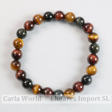 Mixed tiger eye. Elastic...