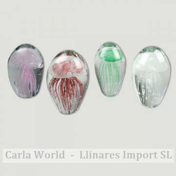 Jellyfish crystal crafts....