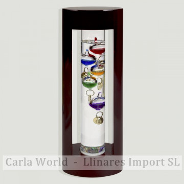 Galileo glass thermometer...