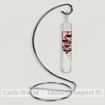 Galileo glass thermometer...