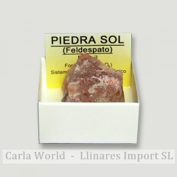 Cajita 4x4 - Piedra Sol - India. 