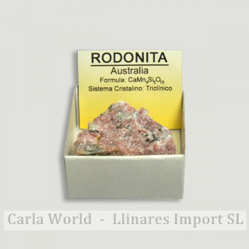 Boîte 4x4 - Rhodonite - Afrique du Sud.