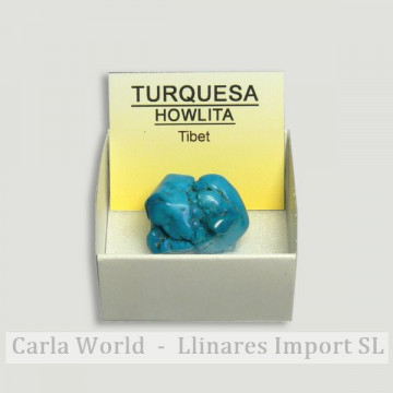 Boîte 4x4 - Howlite Turquoise - Tibet.