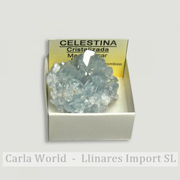 4x4 box - Celestina cristal - Madagascar.