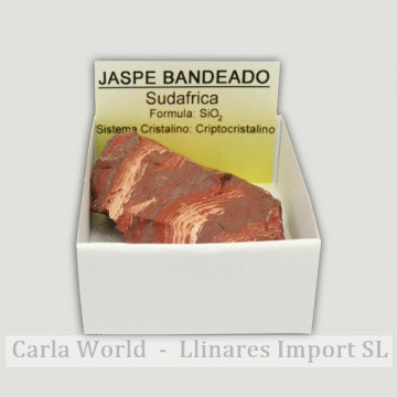 Caixa 4x4 - Banded Jasper - África do Sul.