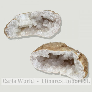 Marroc couple quartz geode...