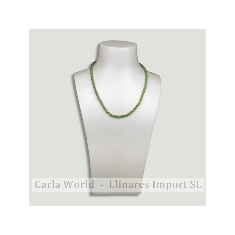 Collar Aventurina verde bola 4mm. 40cm aprox. Collar Aventurina verde bola 4mm. 40cm aprox.