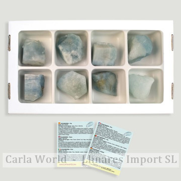 Massive Beryl Aquamarine. (Al8)