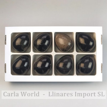 Huevos Obsidiana 160-180gr. (Al8) 