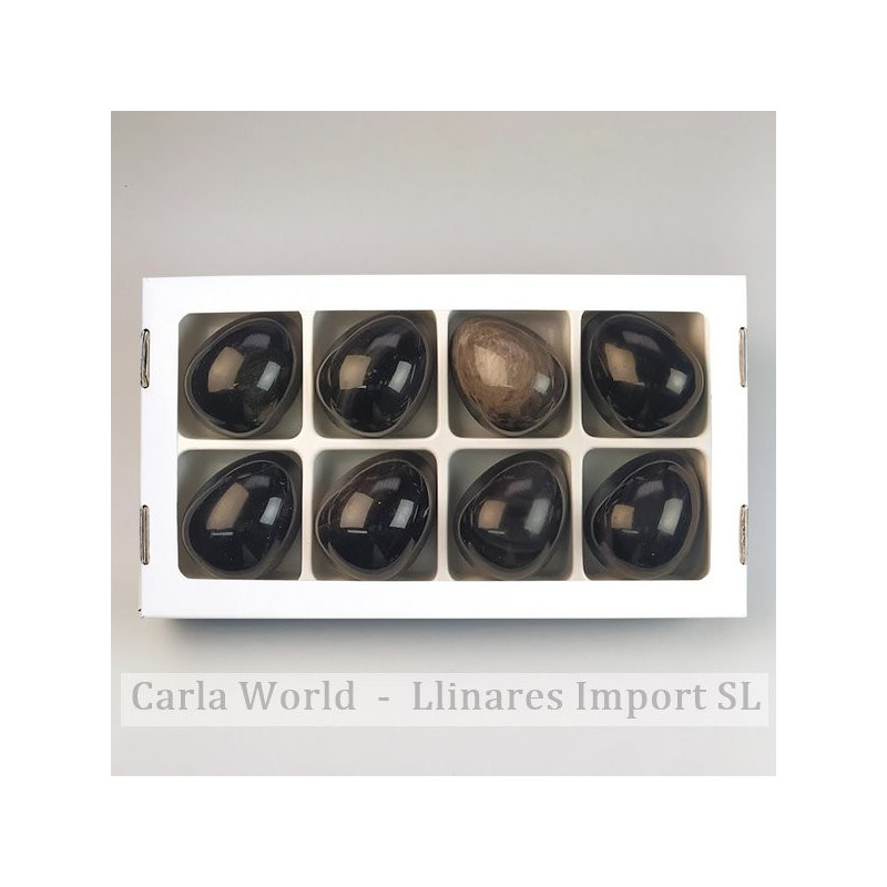 Obsidian Eggs 160-180gr. (Al8) Obsidian Eggs 160-180gr. (Al8)