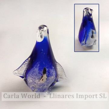 Crystal craftsmanship. Pingüino azul. 10.5cm