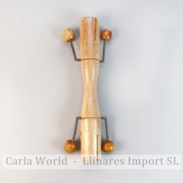 Wooden rattle. 20cm