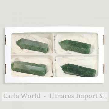 Green Aventurine Tips. 70-100gr. (Al 4).