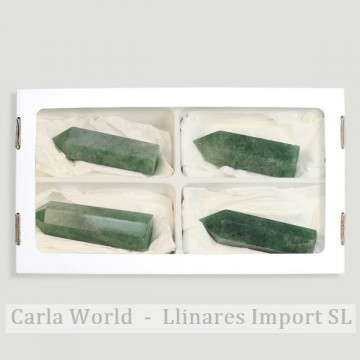 Green Aventurine Tips. 70-100gr. (Al 4).