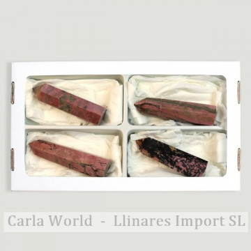 Points de rhodonite. 100-130gr. (Al4)