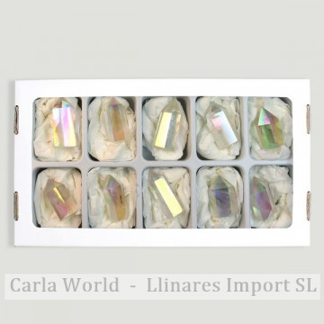 Puntas Cuarzo Aura. 15-30gr. (Al10)